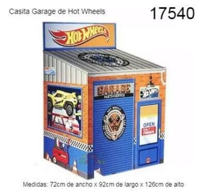 Imagen de CASITA TIPO GARAGE "HOT WHEELS" 3.24